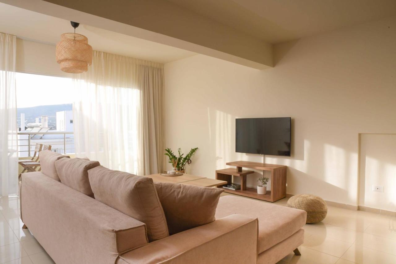 Oikies Luxury Apartments With Private Free Parking Area アイオス・ニコラオス エクステリア 写真