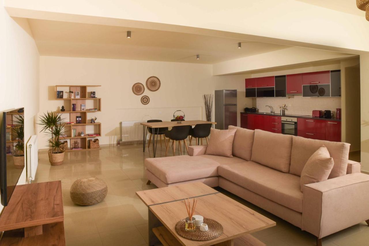 Oikies Luxury Apartments With Private Free Parking Area アイオス・ニコラオス エクステリア 写真