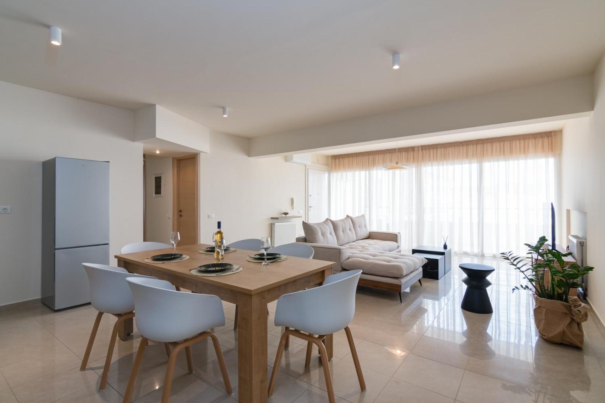 Oikies Luxury Apartments With Private Free Parking Area アイオス・ニコラオス エクステリア 写真